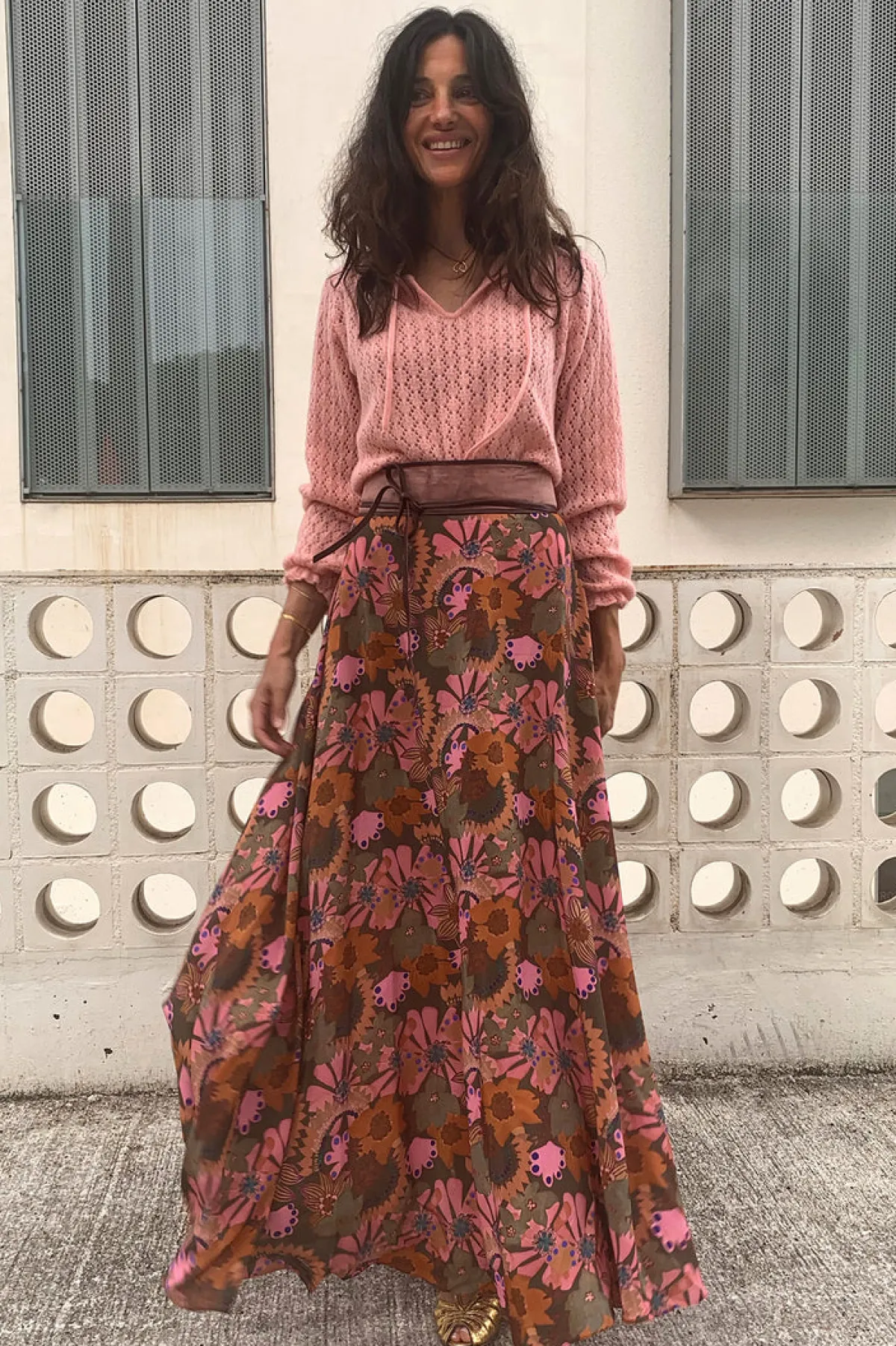 Soler Bea Semi-circle Maxi Skirt | Made to Order
