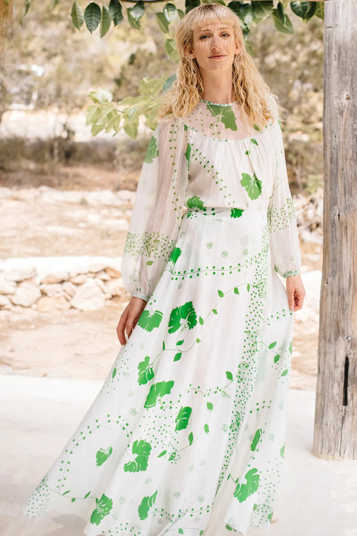 Soler Bea Semi-circle Maxi Skirt | Made to Order