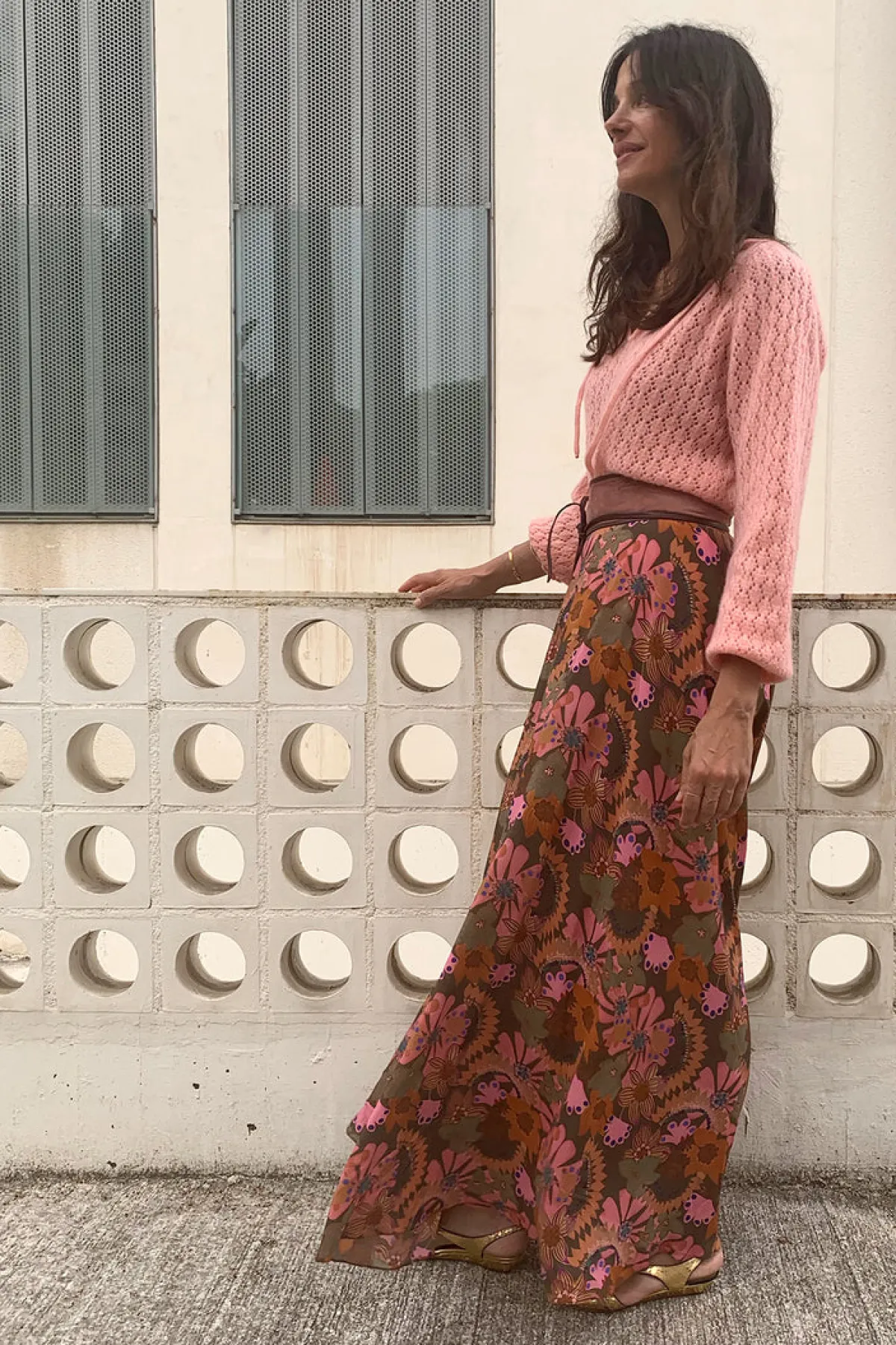Soler Bea Semi-circle Maxi Skirt | Made to Order
