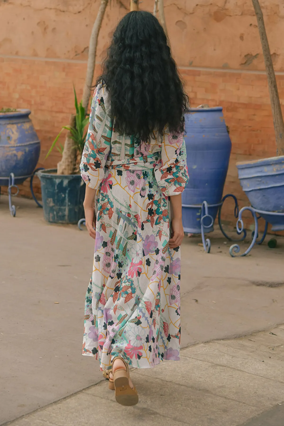 Soler Raquel Bea Peasant Ankle Length Dress | Made to Order