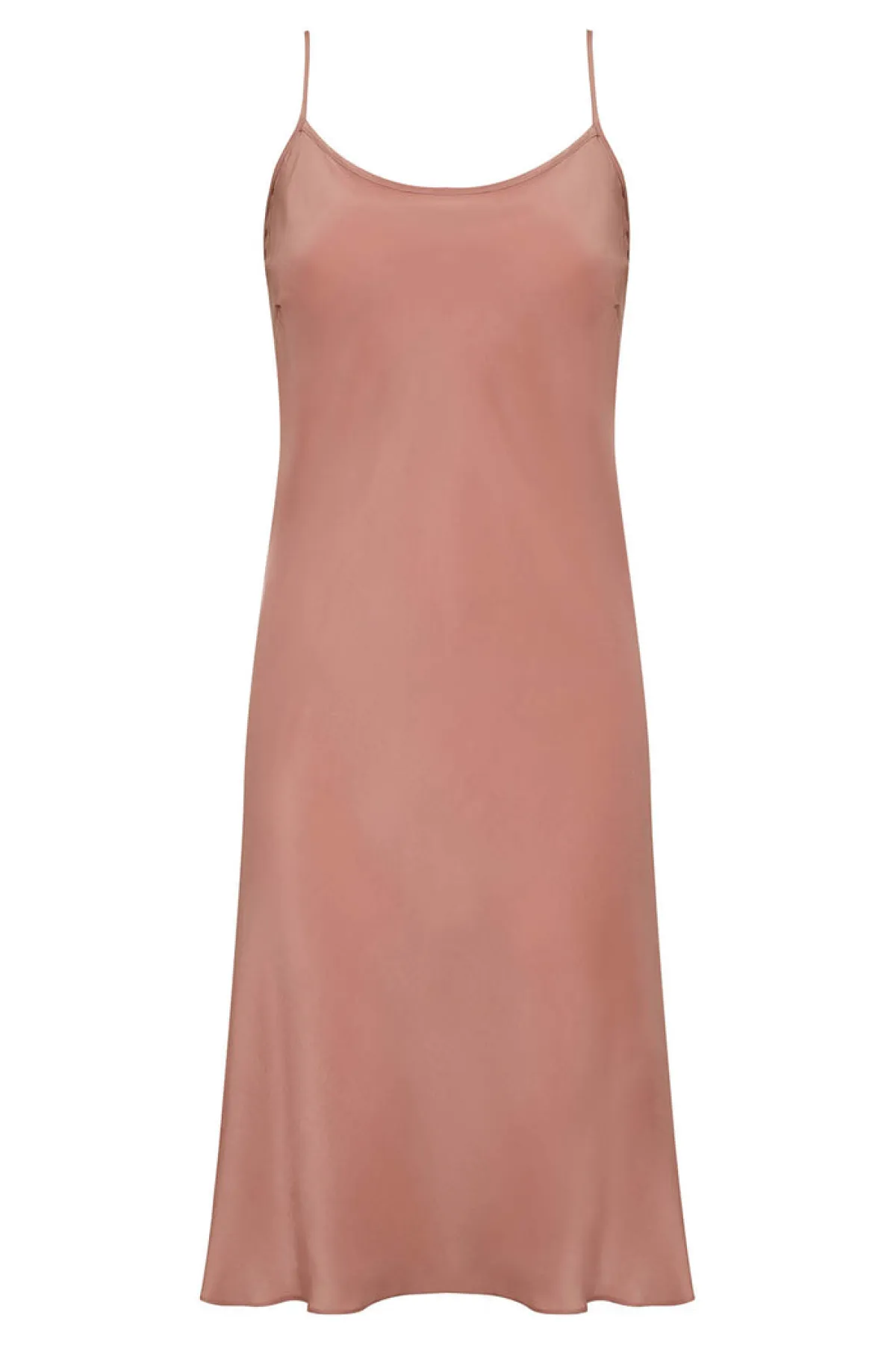 Soler Sila Round Neck Slip Knee Length | Made to Order