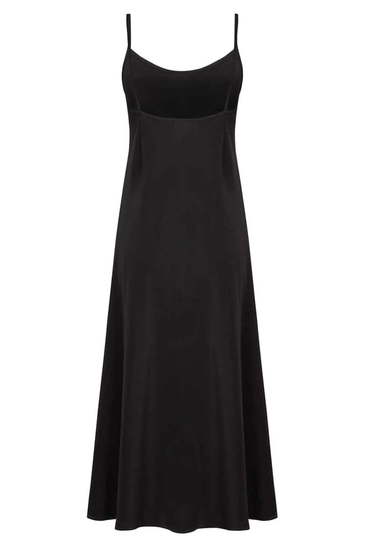 Soler Sila Round Neck Slip Midi Length | Made to Order